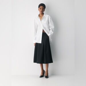 052 BABATON WOOL SKIRT SZ 4 W 13.2” L 24.2”